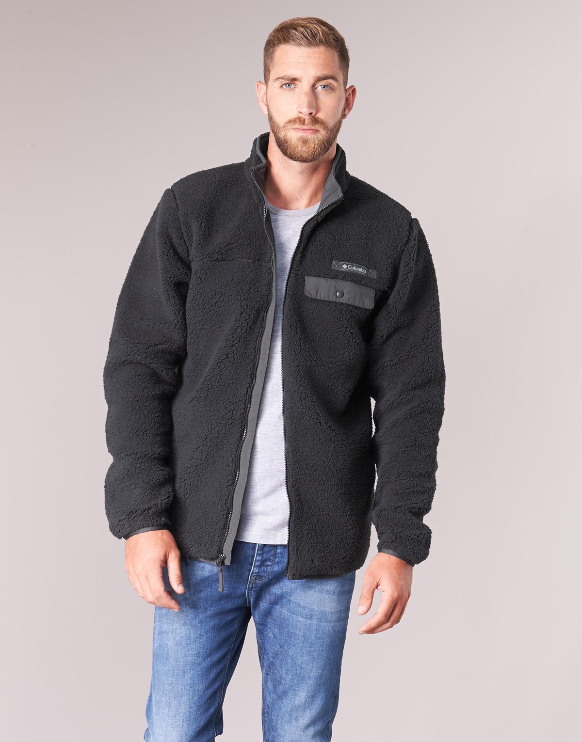 columbia men's mountain side heavyweight full zip fleece jacket