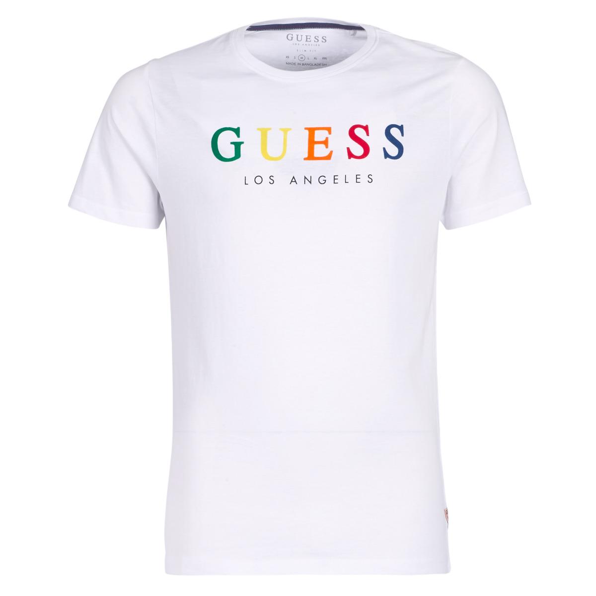 guess colorful shirt