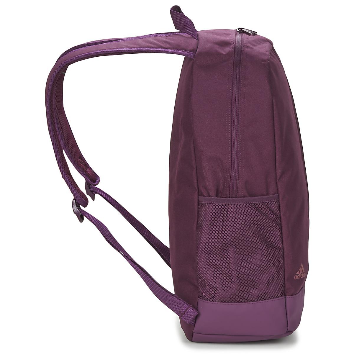 adidas linear backpack purple