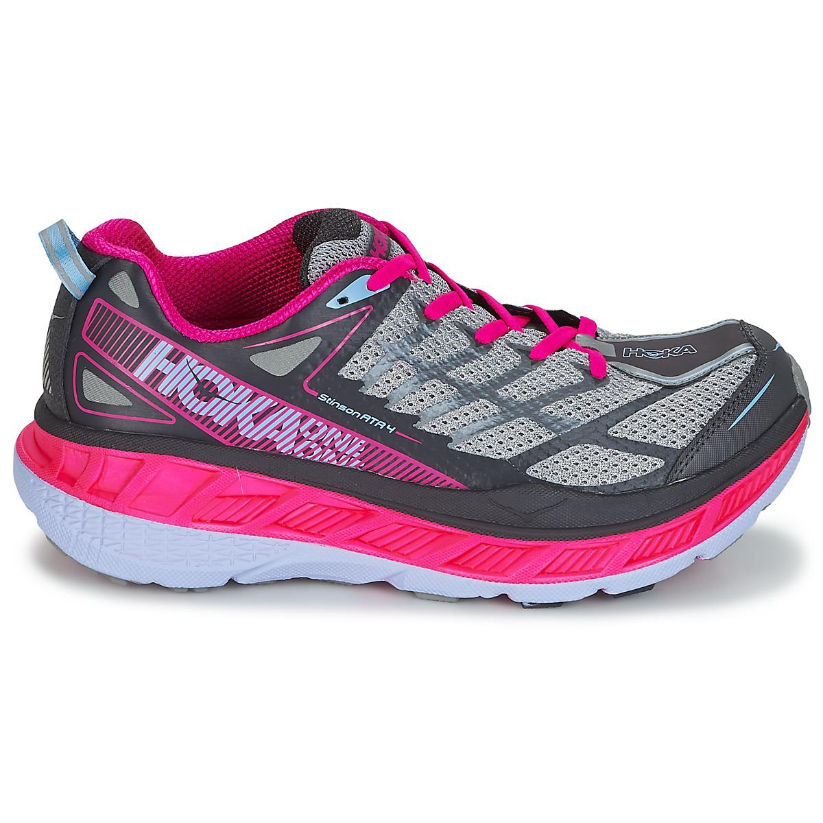 Hoka One One Synthetic W Stinson Atr 4 Women's Running Trainers In Grey ...