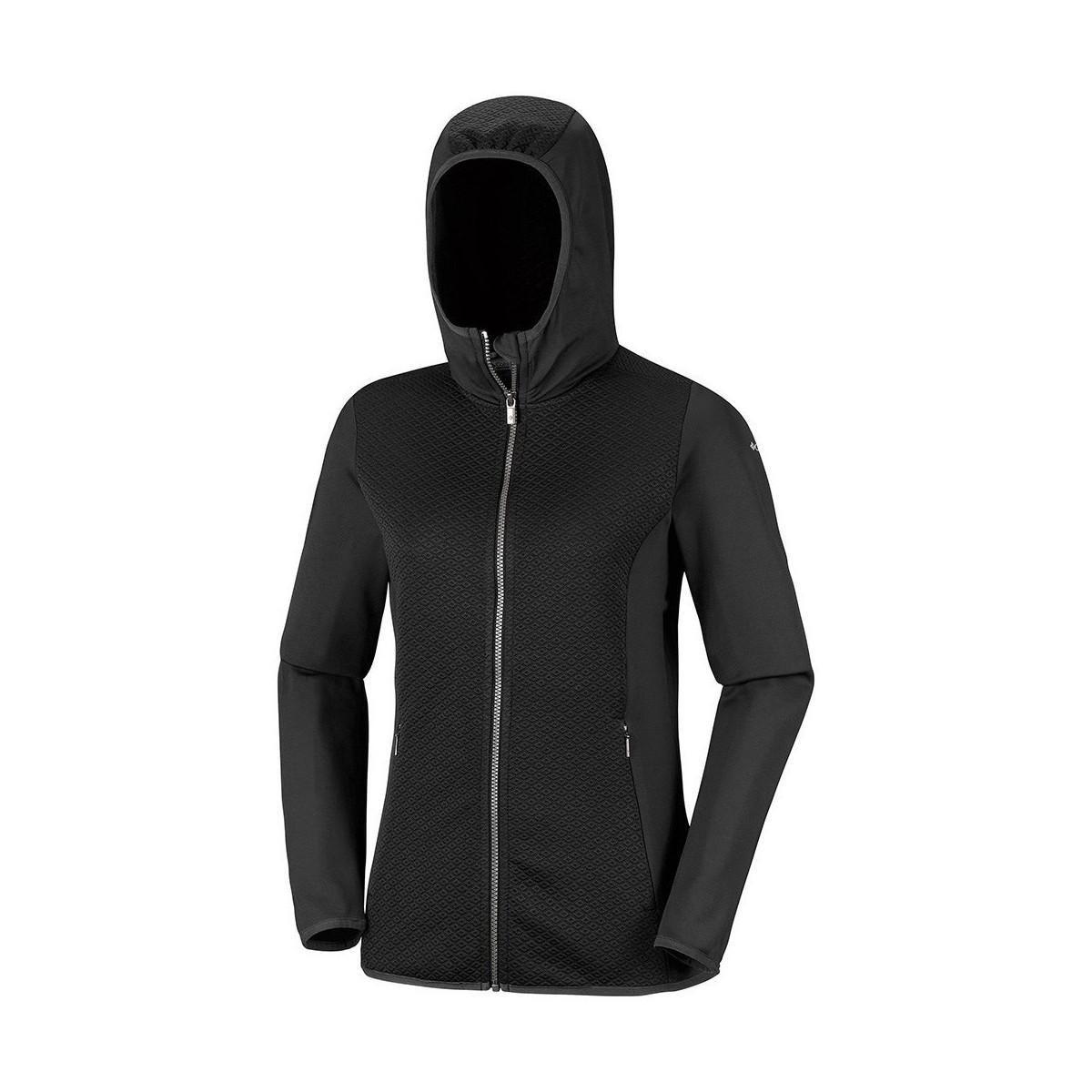 columbia rosemont station hooded full zip fleece