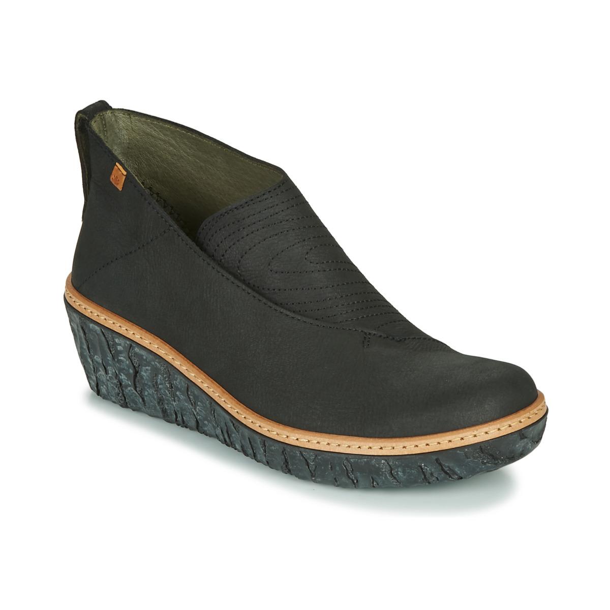 El Naturalista Low Boots Myth YGG in het Zwart - Lyst