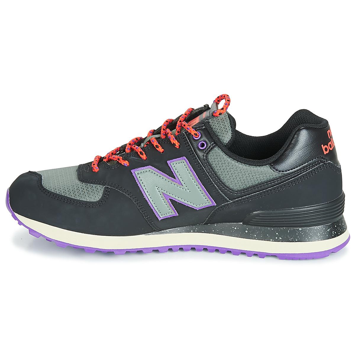 new balance 574 heren purper