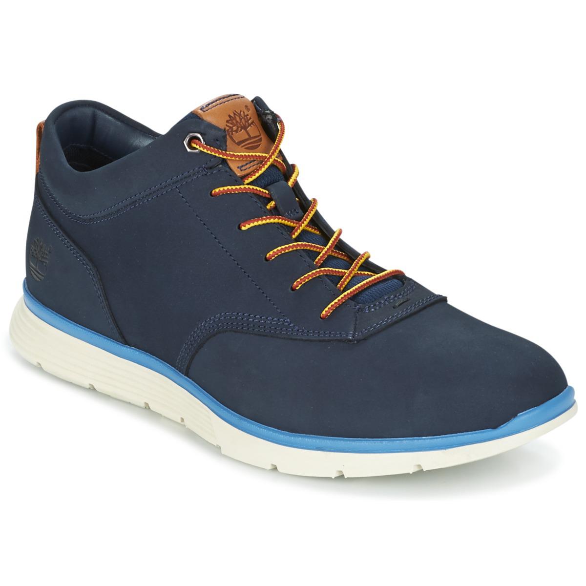timberland blue trainers