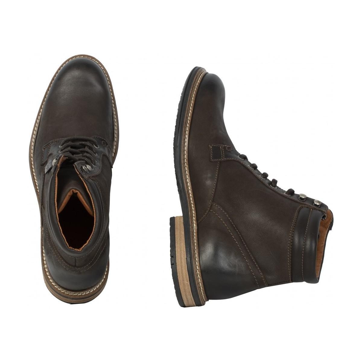 Hommes Coloris Marron À Lacet Cuir Pour Homme Boots Montantes Brown En Chaussures Chevignon 34A5RjLq