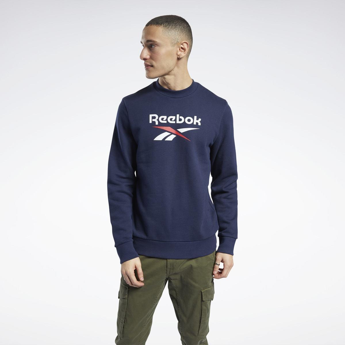 pull reebok col montant