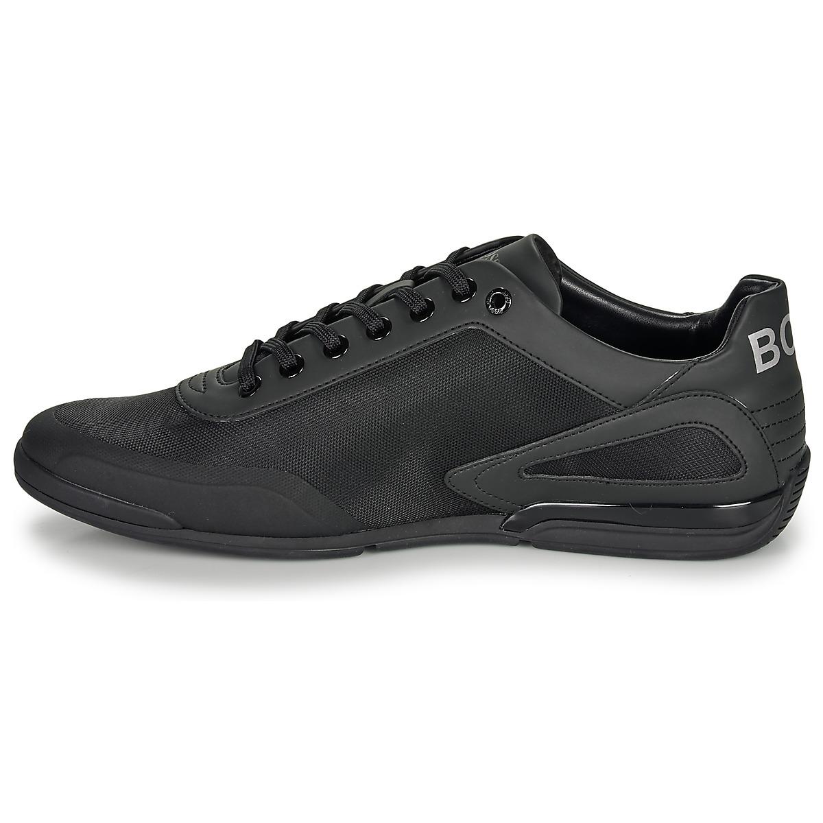 BOSS by Hugo Boss Saturn Lowp Act4 Shoes (trainers) in Black for Men - Lyst