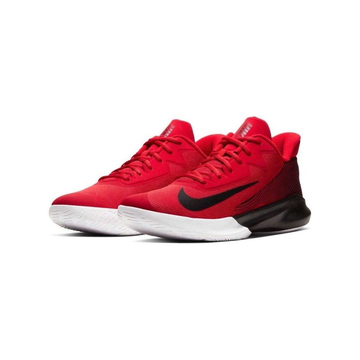 Nike Rubber Precision 4 Basketball Shoe in Red for Men - Save 5% | Lyst UK