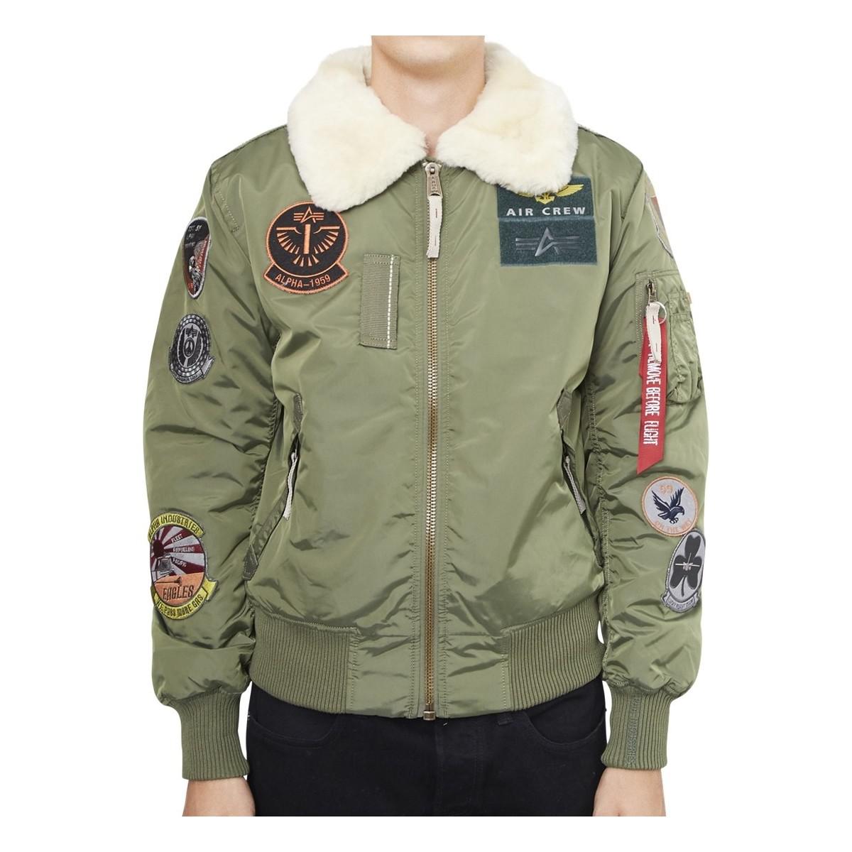 alpha industries injector iii patch jacket