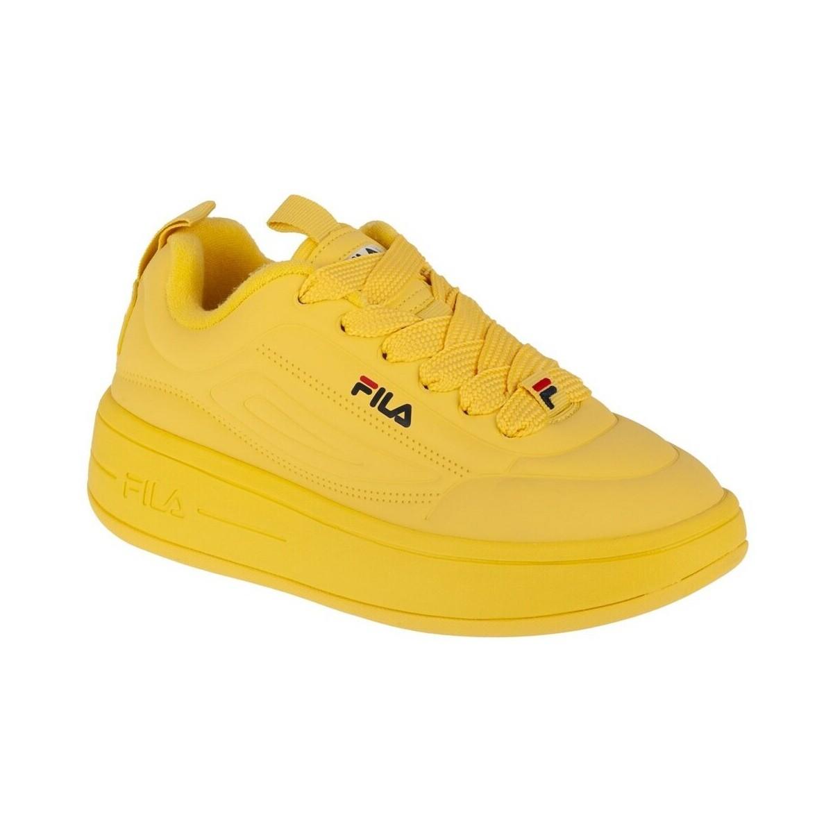 Fila Sneaker Fila V94m Femme Jaune Tennis Fila Jaune Chaussures