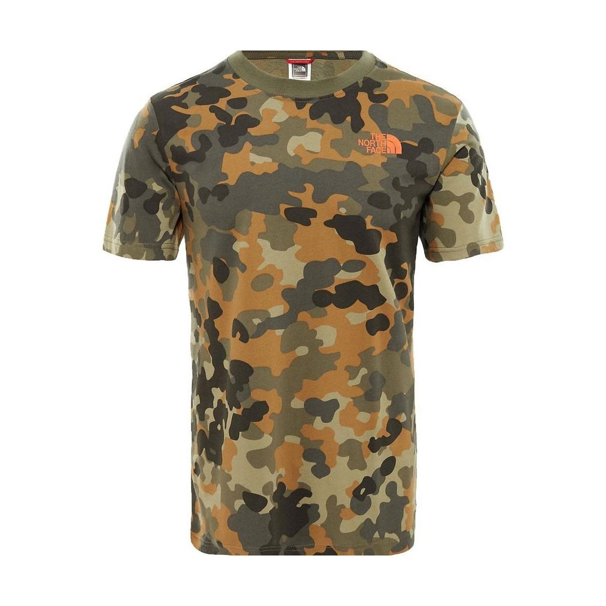 north face camo shirt