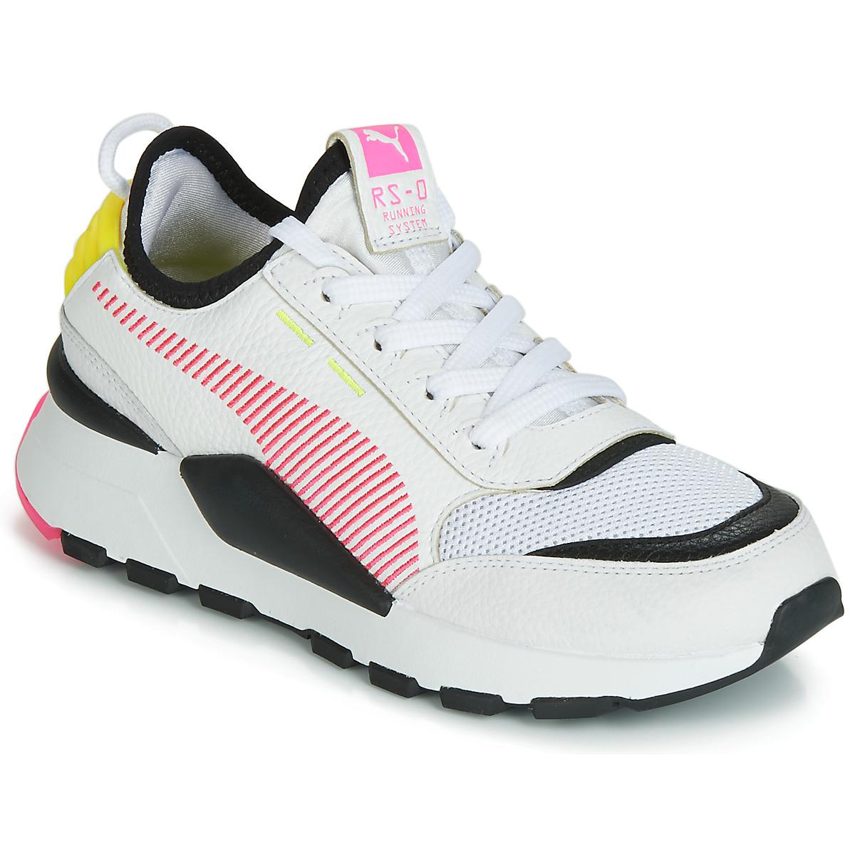 puma rs-0 white pink