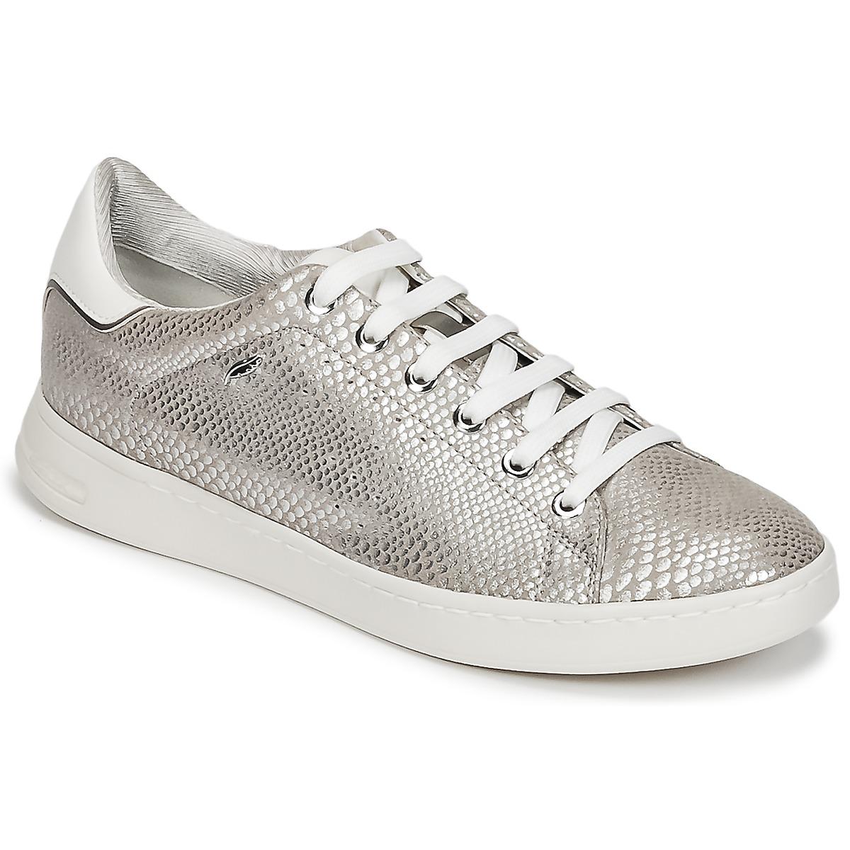 Geox Synthetic D Jaysen A Women's Shoes (trainers) In Silver in ...