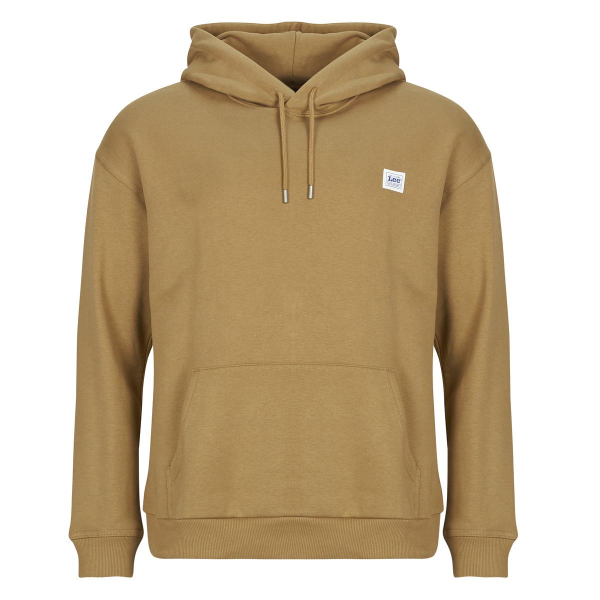 Felpa senza Cappuccio Uomo Lee Wobbly Lee Sws Nero Grigio scuro Taglia