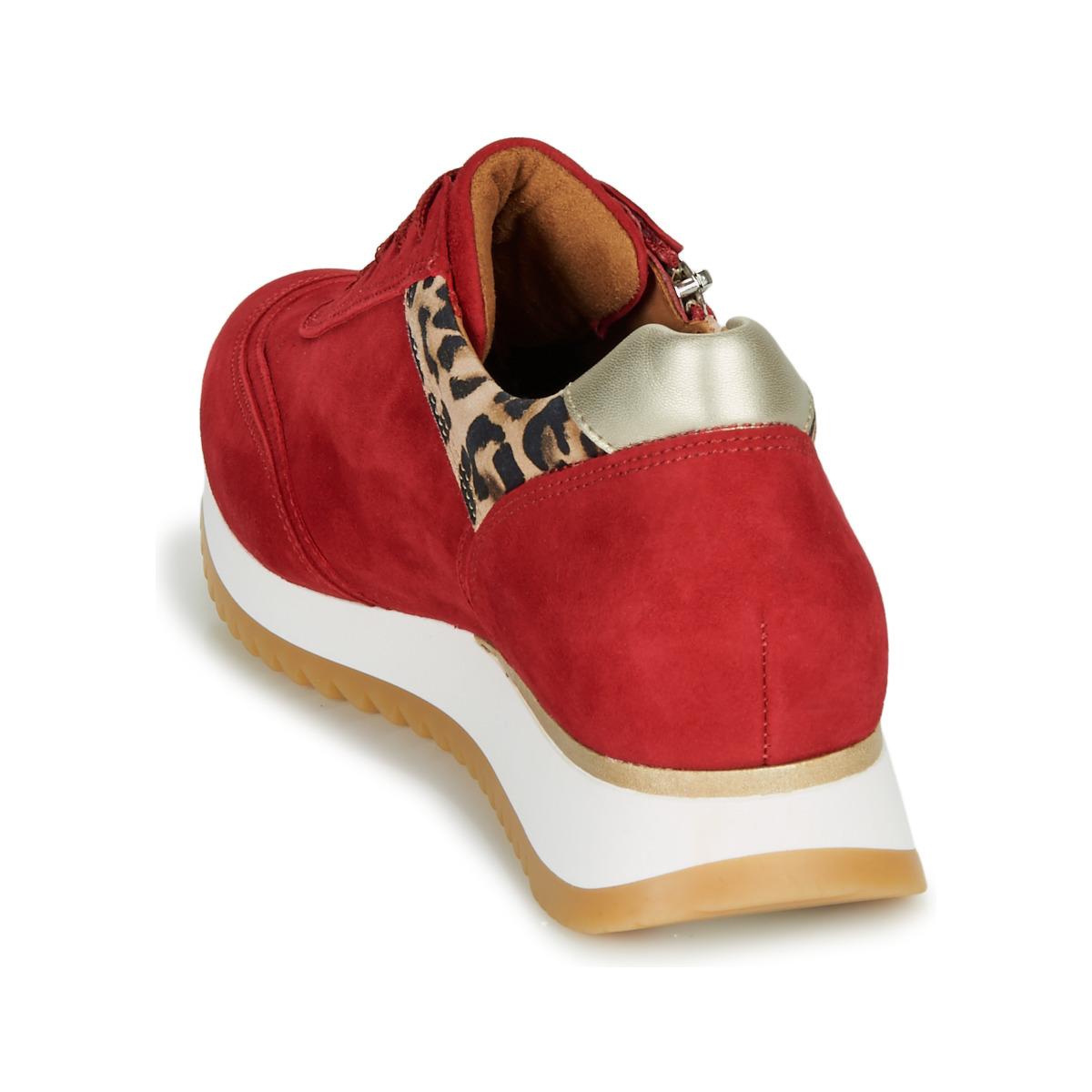 gabor red trainers
