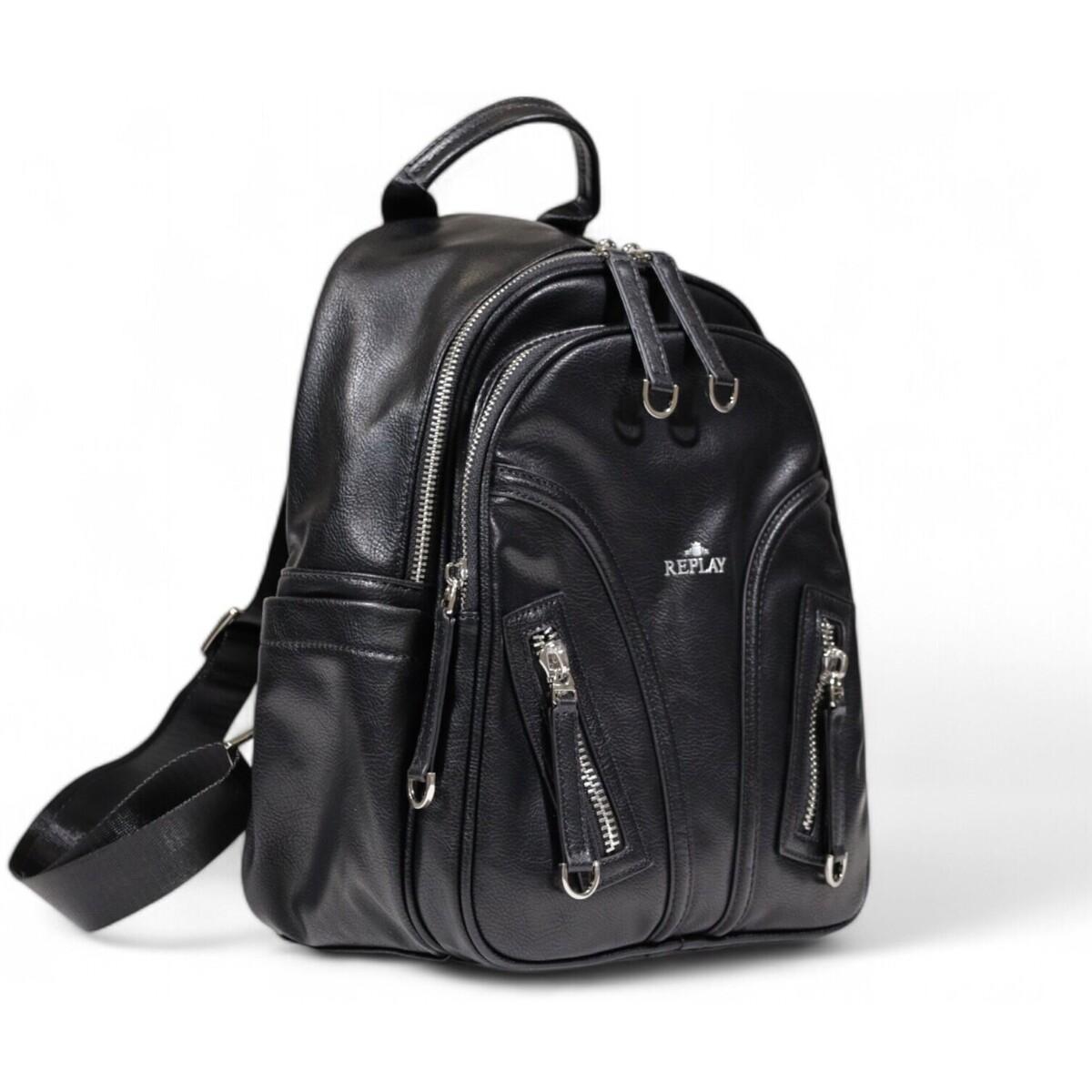 Modeherz Replay Handtasche Schwarz REPLAY Handtasche Handbag Black