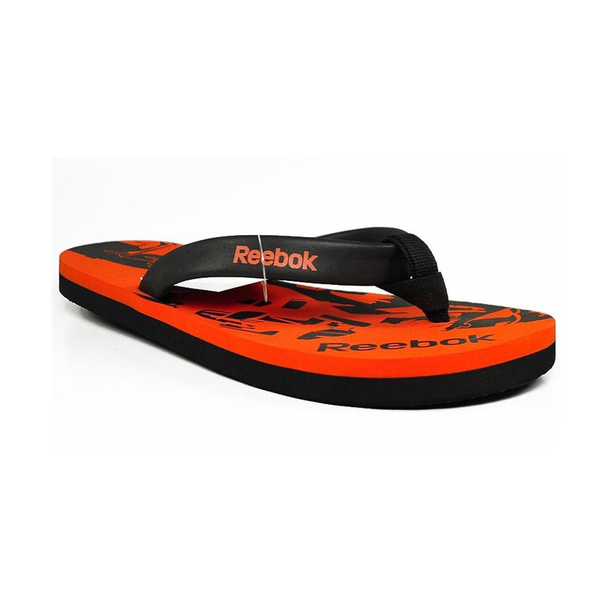 reebok mens flip flops