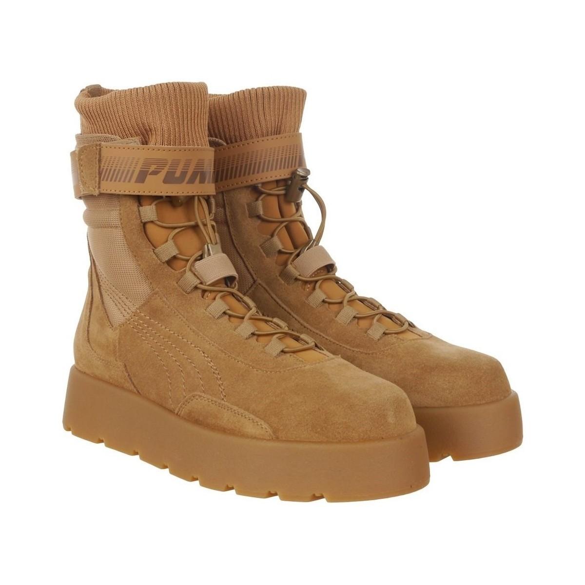 puma rihanna marrones