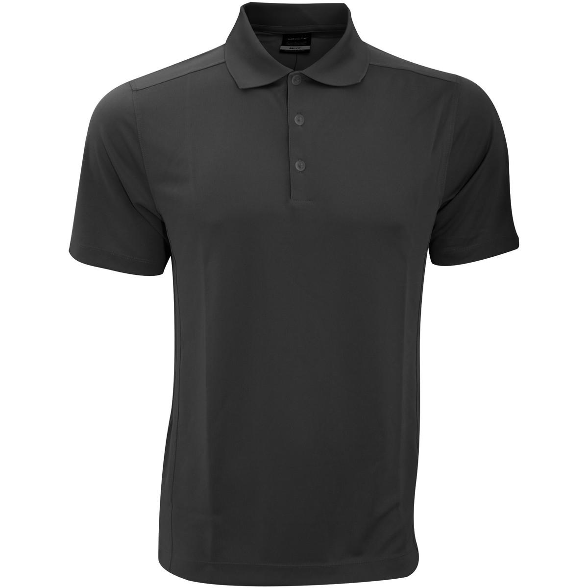nike black polo