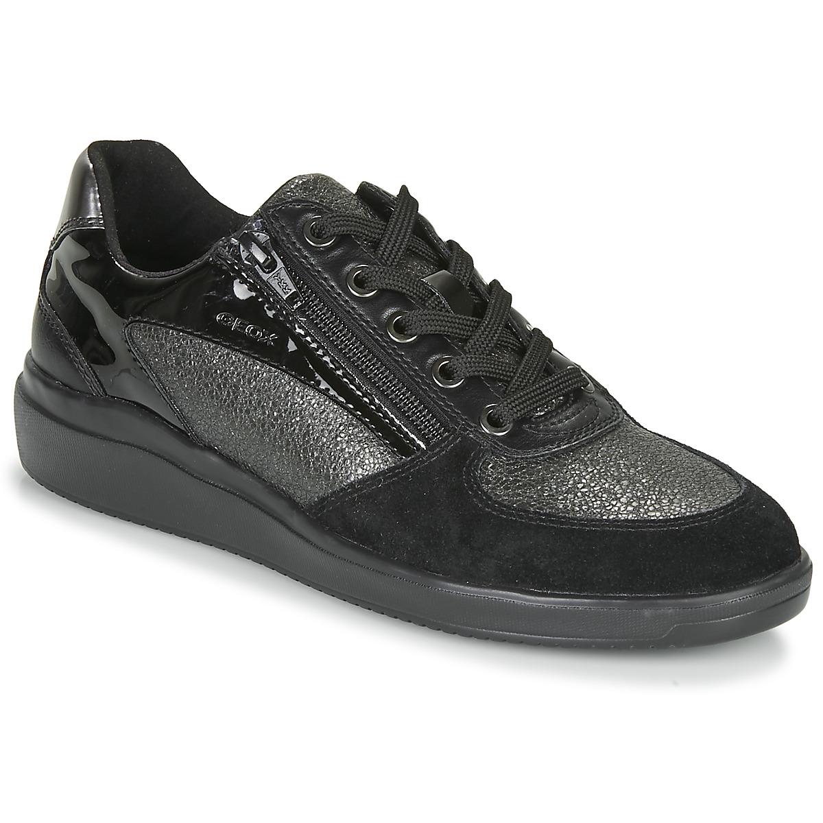 Geox Tahina Shoes (trainers) in Black - Lyst