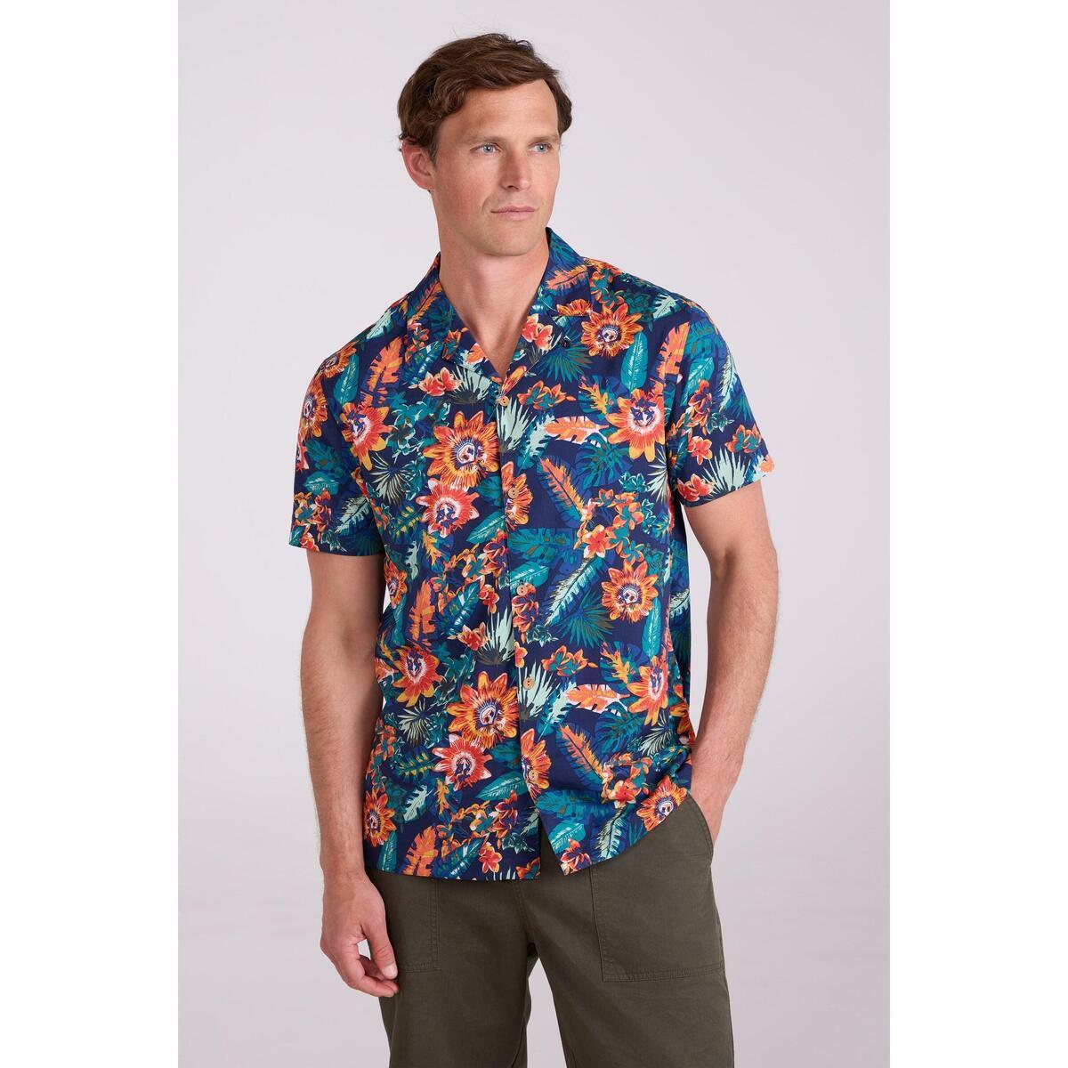 Chemise homme tendance Chemise 8245 bleu marine Bleu - Prêt-à