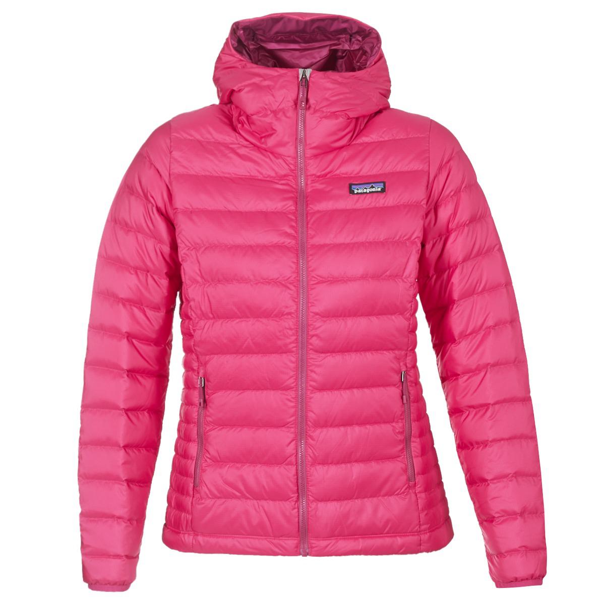 Patagonia W's Down Sweater Hoody Women's Jacket In Pink in Pink Lyst