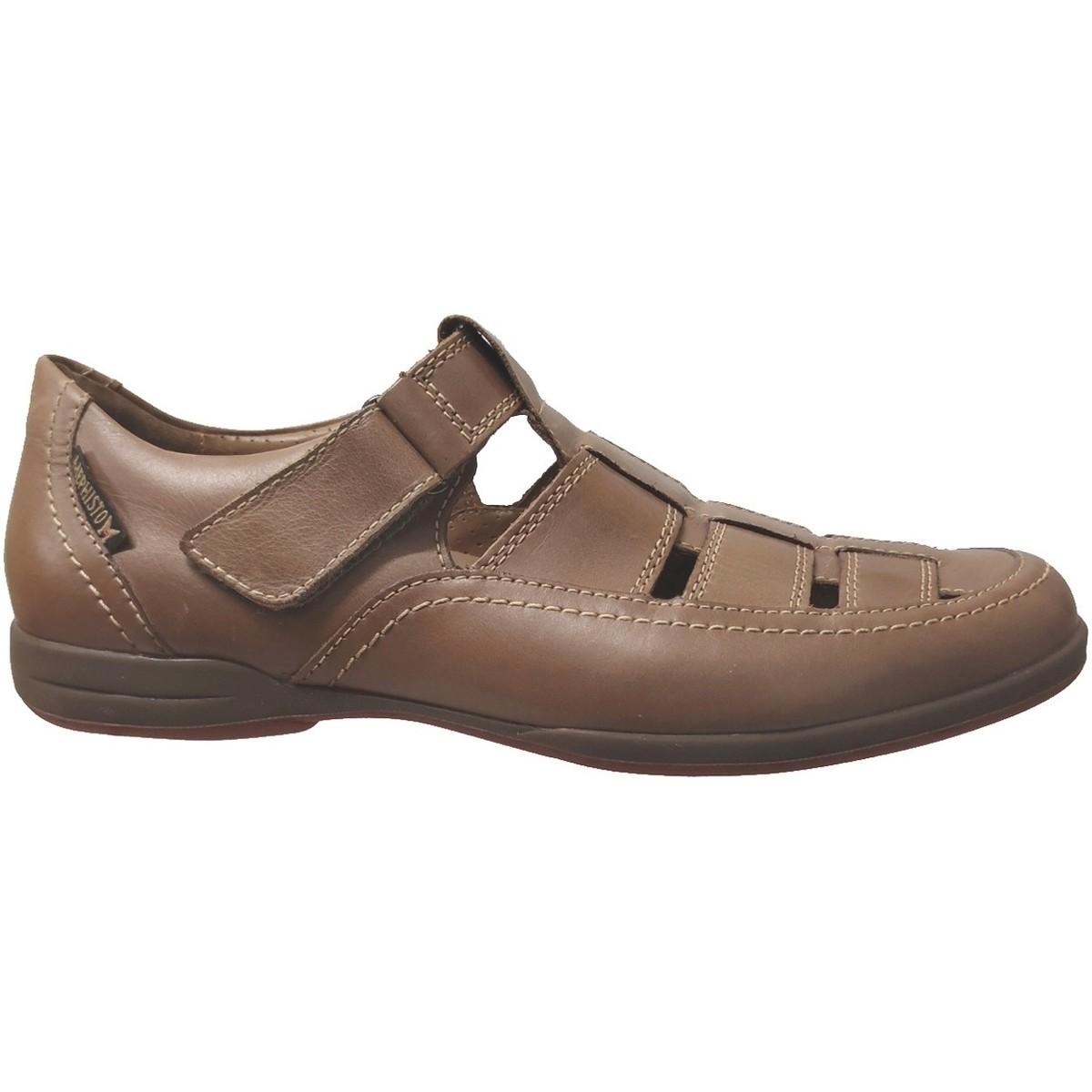 P5117407 Sandales Mephisto pour homme en coloris Marron Homme Chaussures Sandales claquettes et tongs Sandales en cuir 