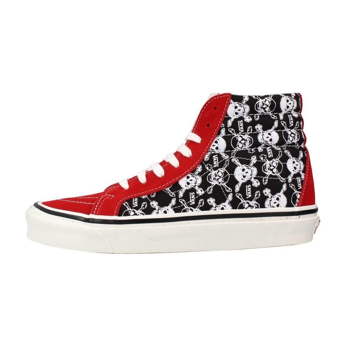 vans rouge 38