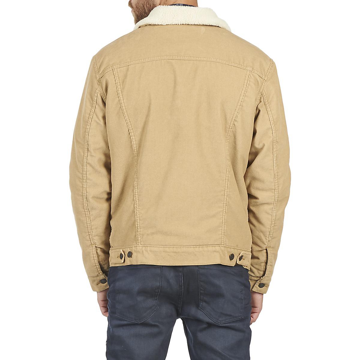 levis sherpa beige