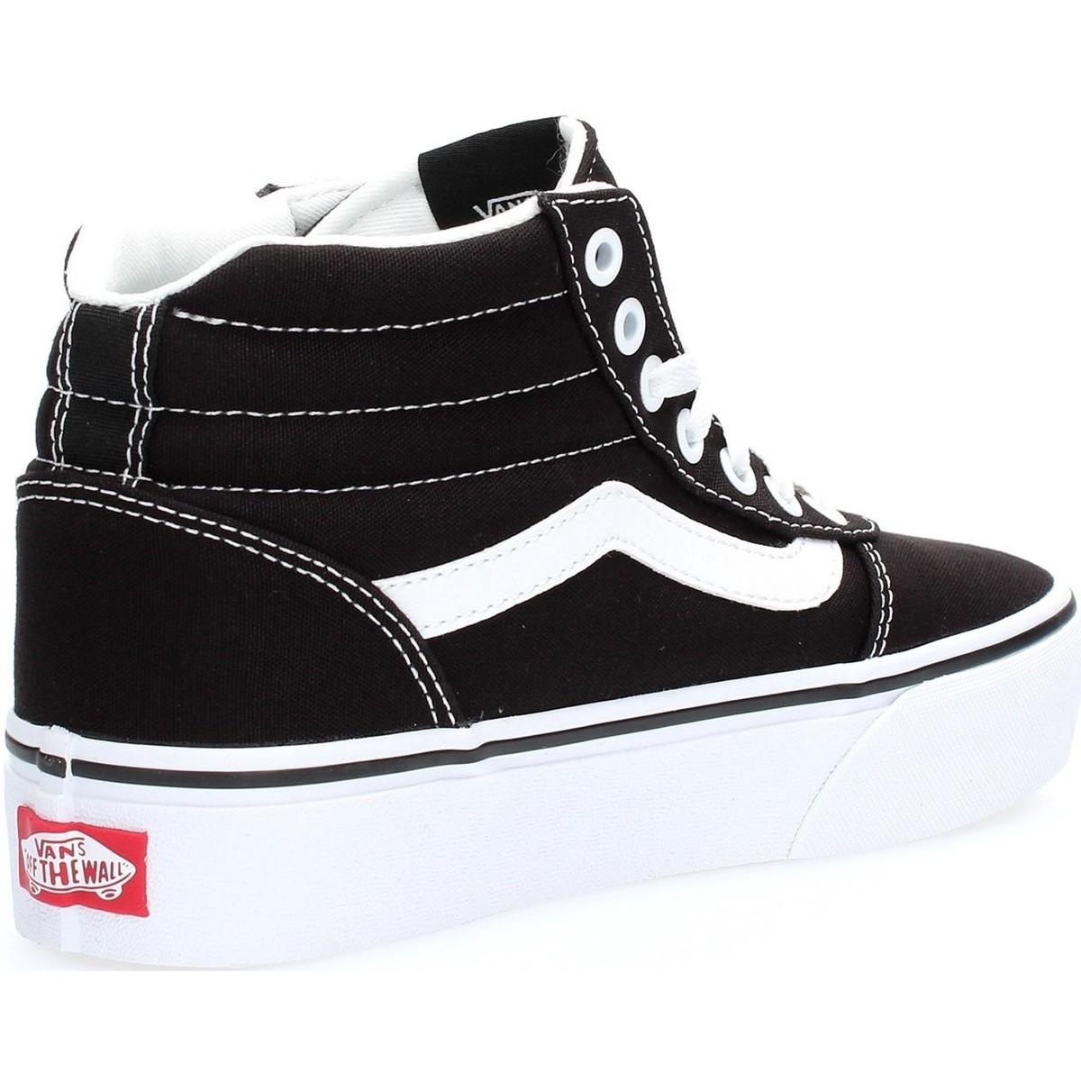 vans ward hi women's platform shoes