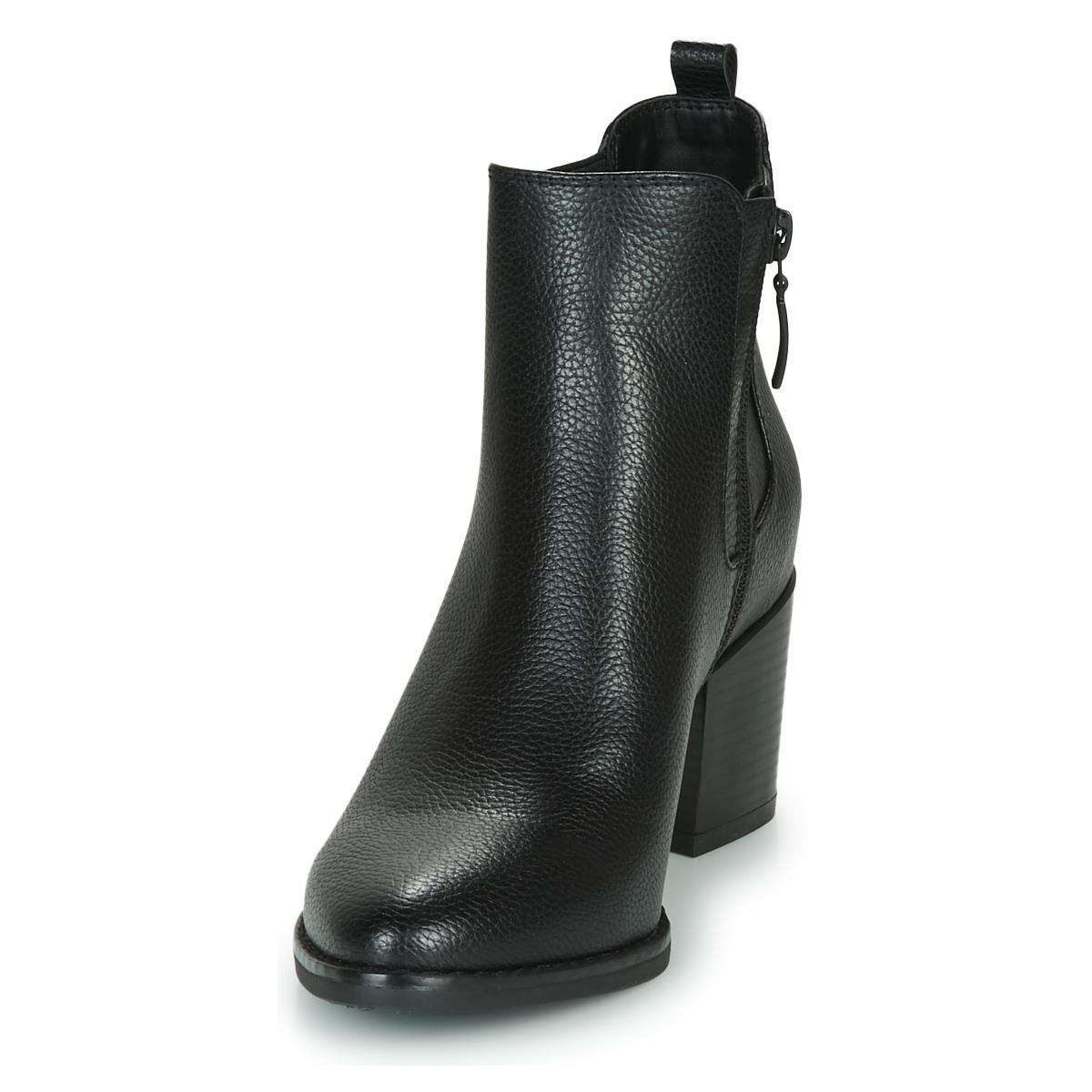 esprit booties black