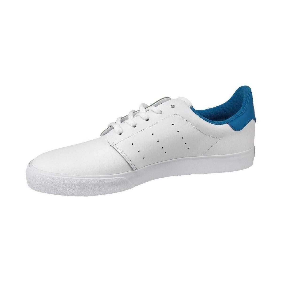 Seeley Court BB8587 hommes Chaussures en bleu Cuir adidas pour ... Seeley Court BB8587 hommes Chaussures en bleu Cuir adidas pour ...