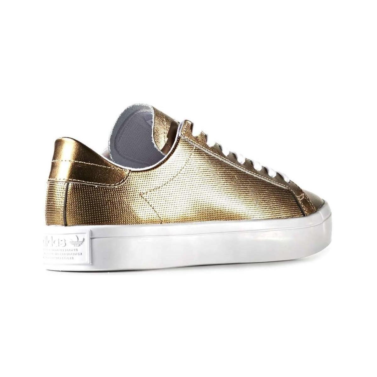 adidas shoes women gold