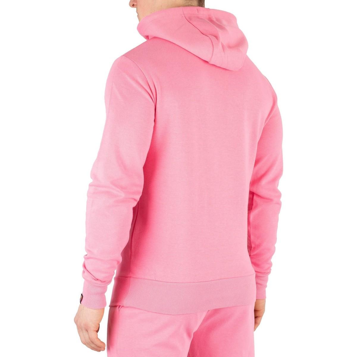 pink ellesse hoodie mens