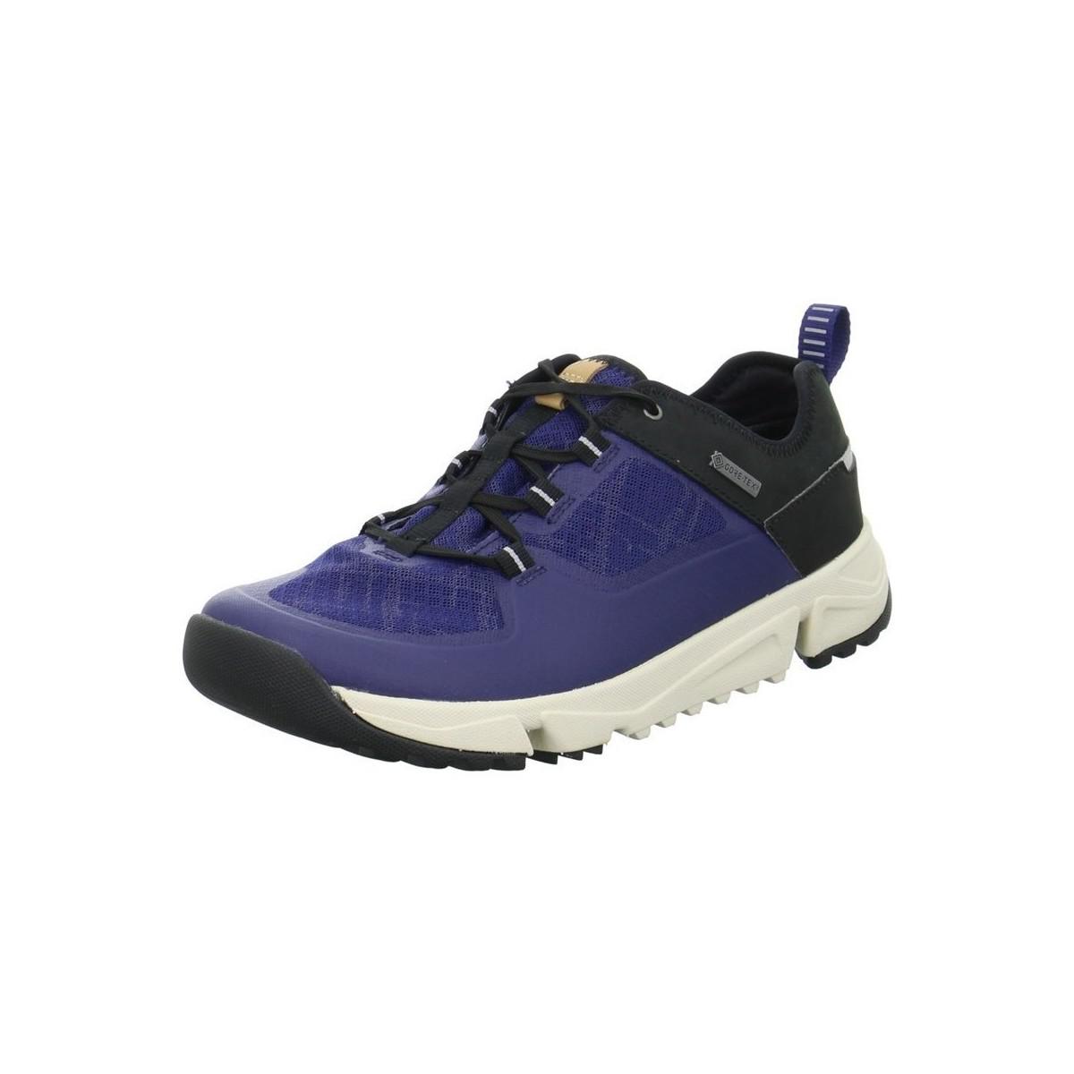 Clarks Lace Tri Track Run Gtx in Blue for Men Lyst Clarks Lace Tri Track Run Gtx in Blue for Men Lyst