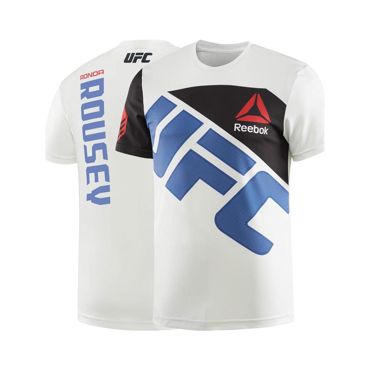 t shirt ufc reebok femme verte
