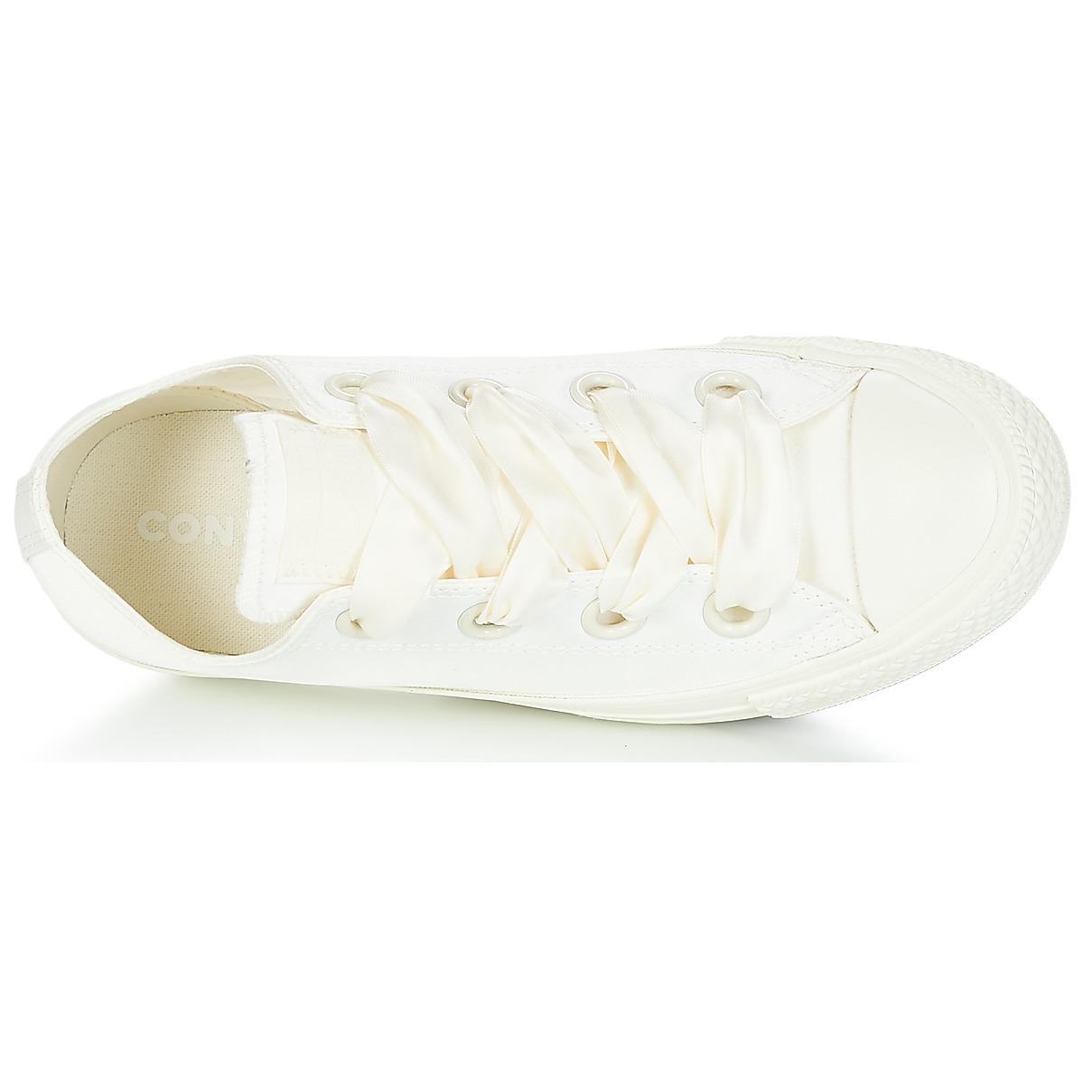 white all star big eyelets ox trainers