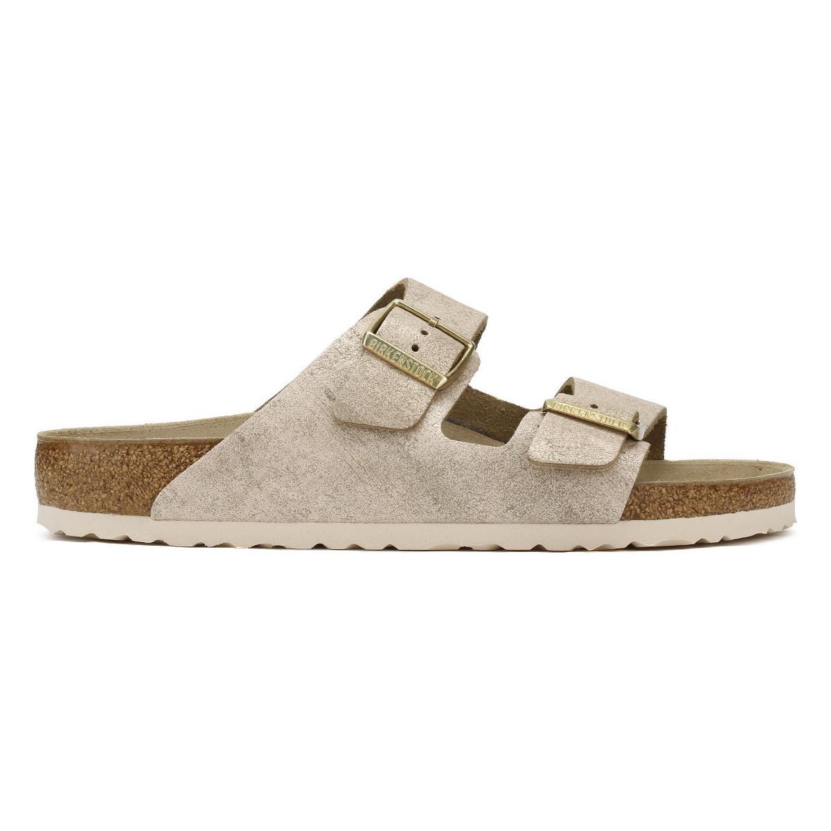 rose gold birkenstock sandals