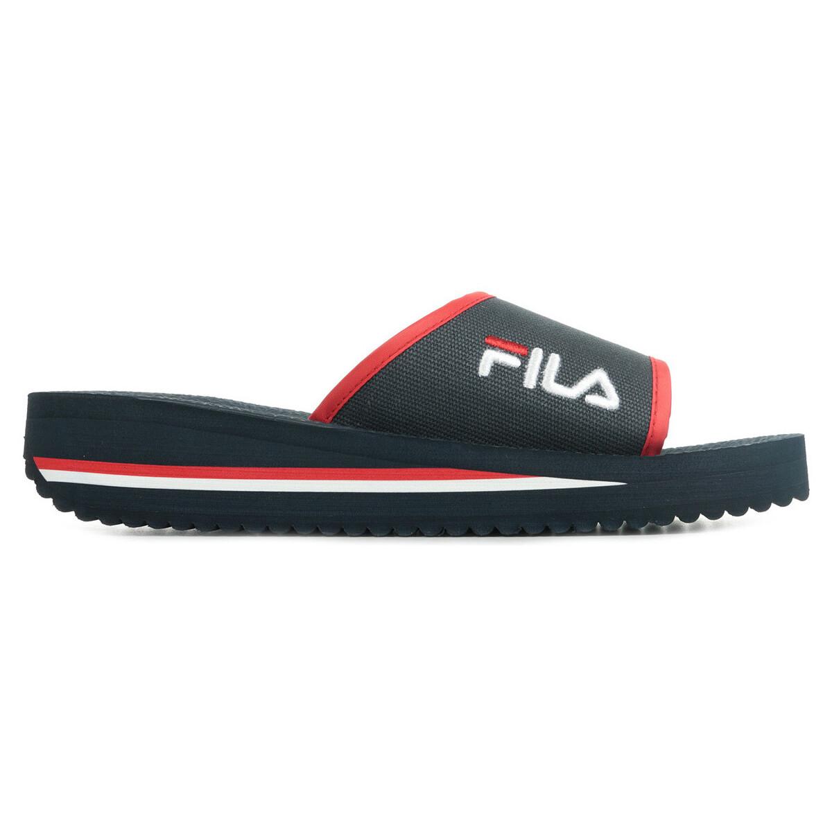Claquette fila bleu marine sales
