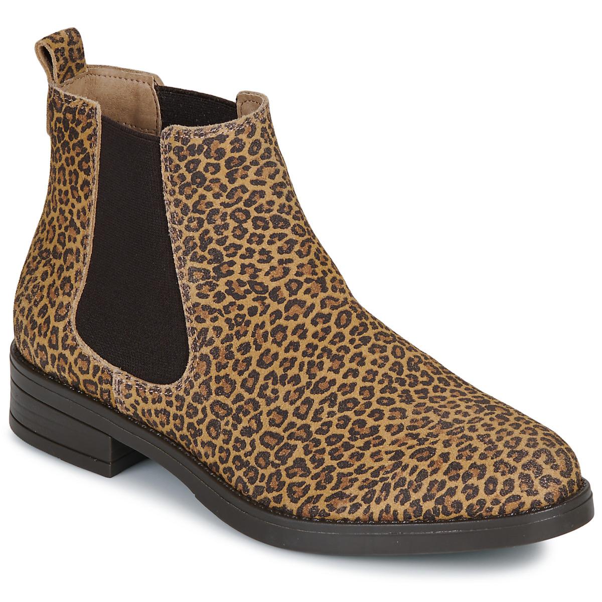 Leopard Betty London Scarpe Stivali Betty London Betty London