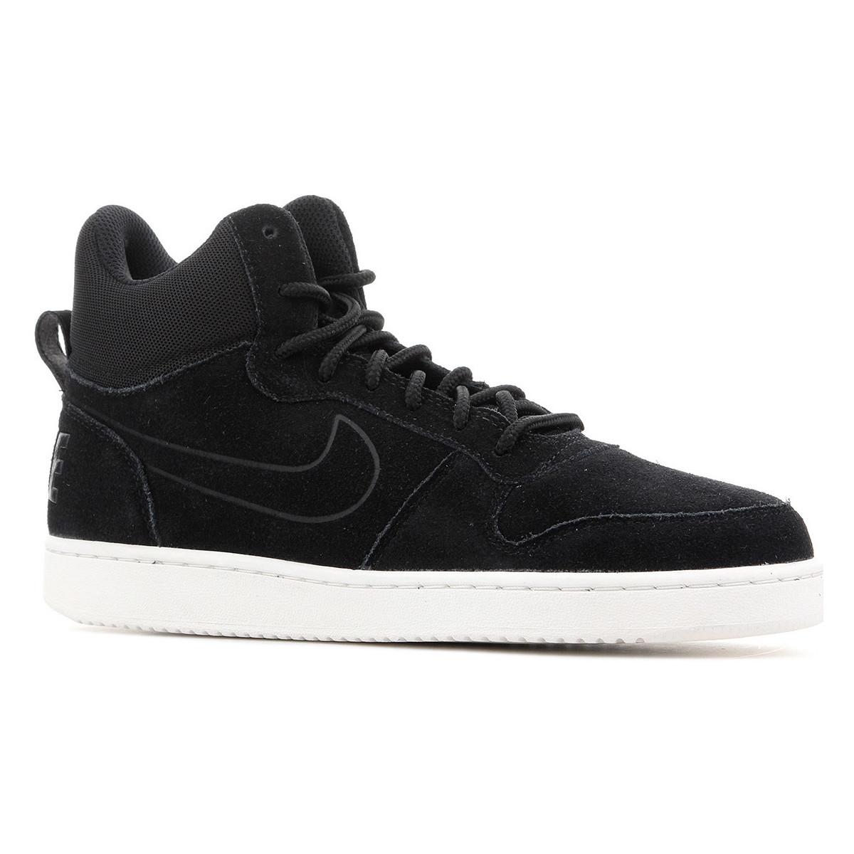 nike court borough mid top mens trainers