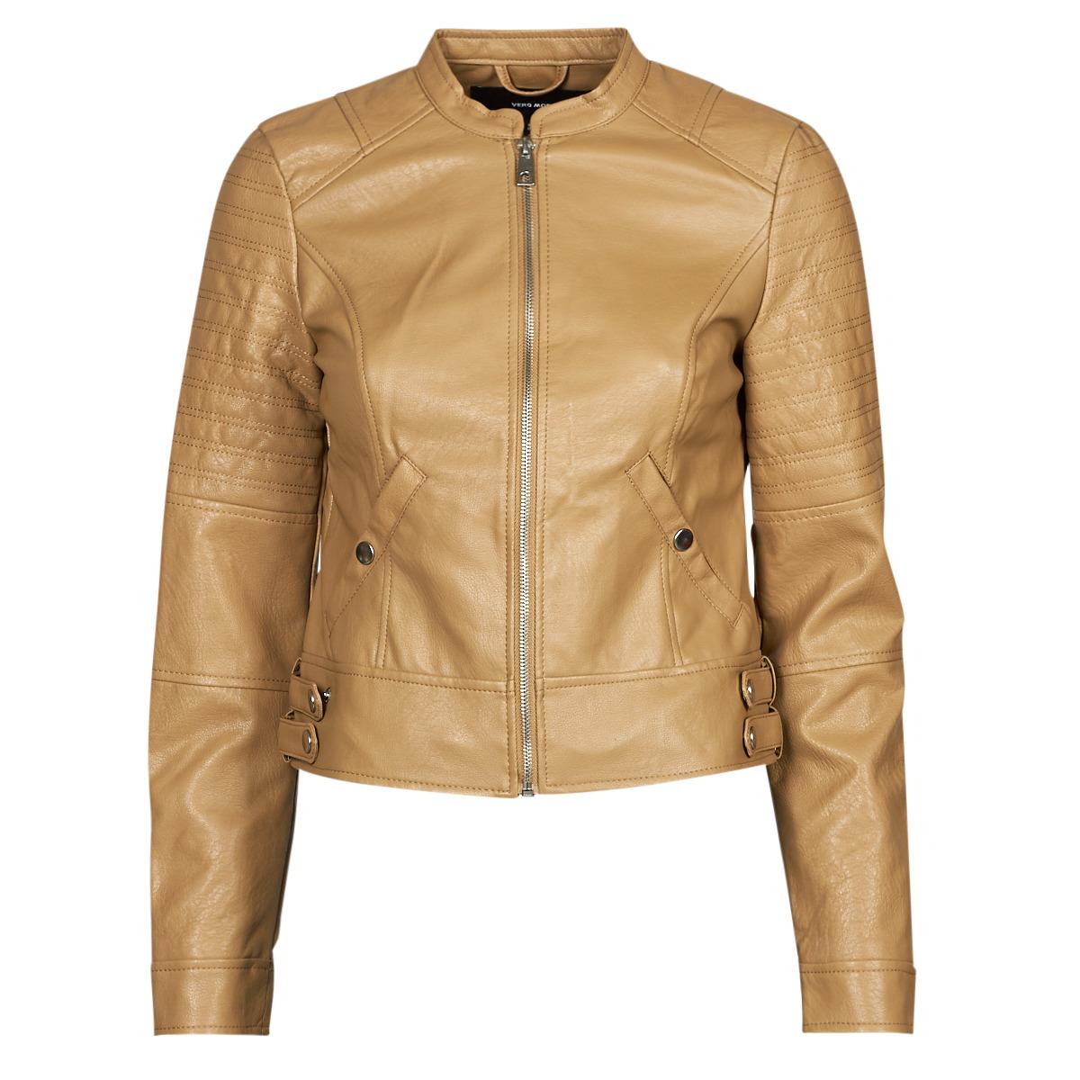VERO MODA Giacca Imbottita In Pelle Sintetica Per Donna - Modello Vmfavodream