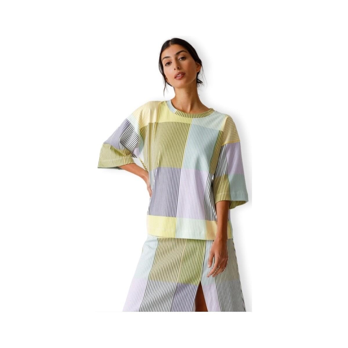 Sweat shirt T Shirt Lariz Plaid Skfk en coloris Vert Lyst