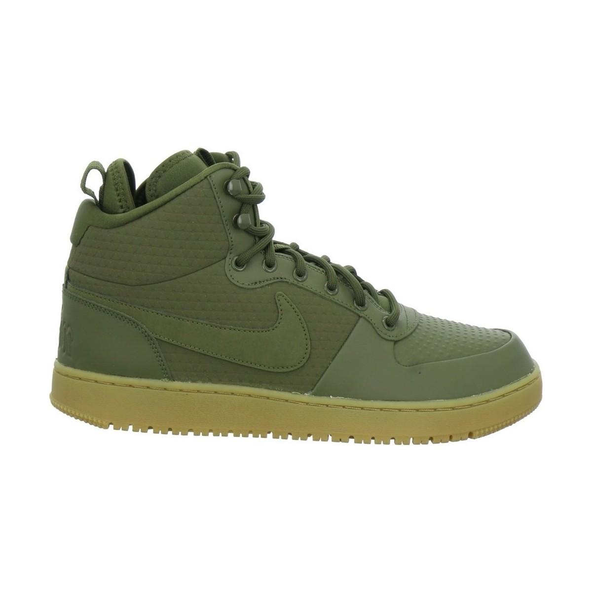 nike ebernon mid brown