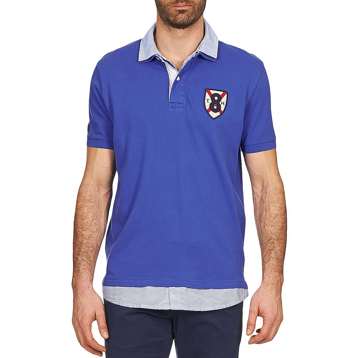 Tommy Hilfiger Shane Polo Shirt in Blue for Men Lyst