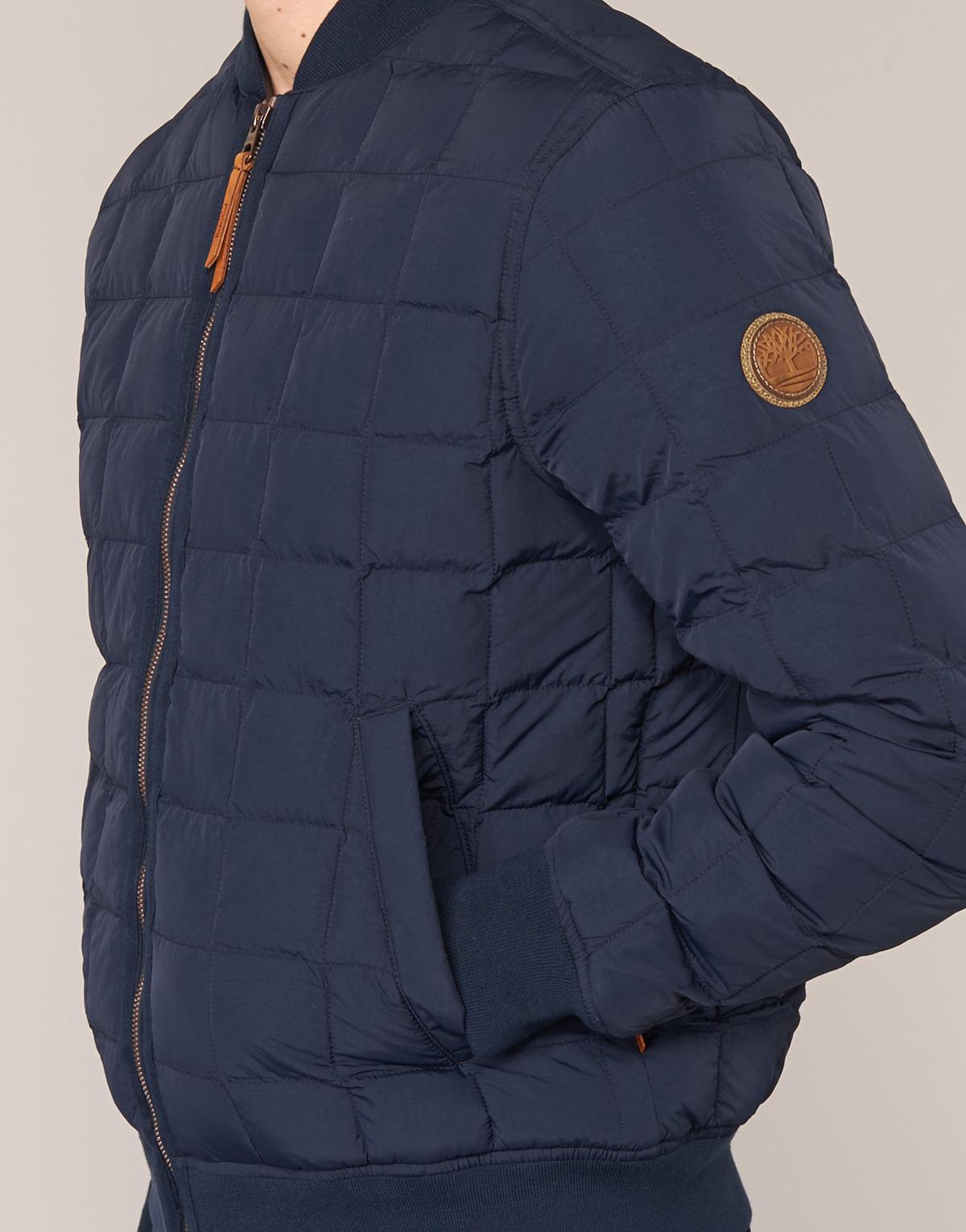 timberland mens skye peak thermofibre quilted jacket dark sapphire