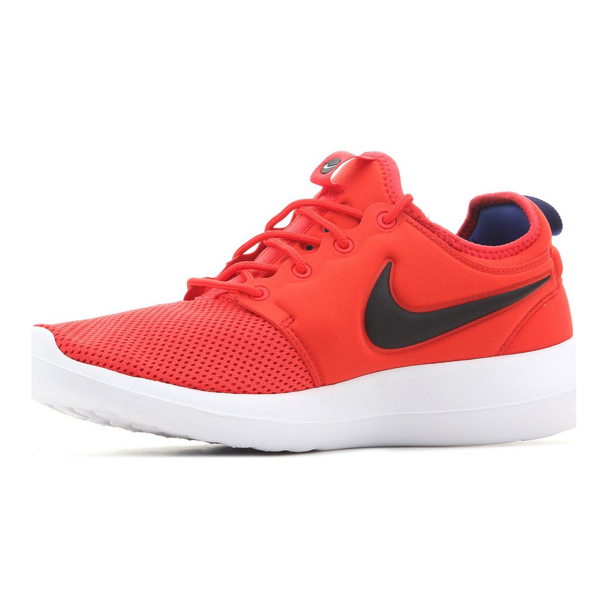 mens red nike trainers