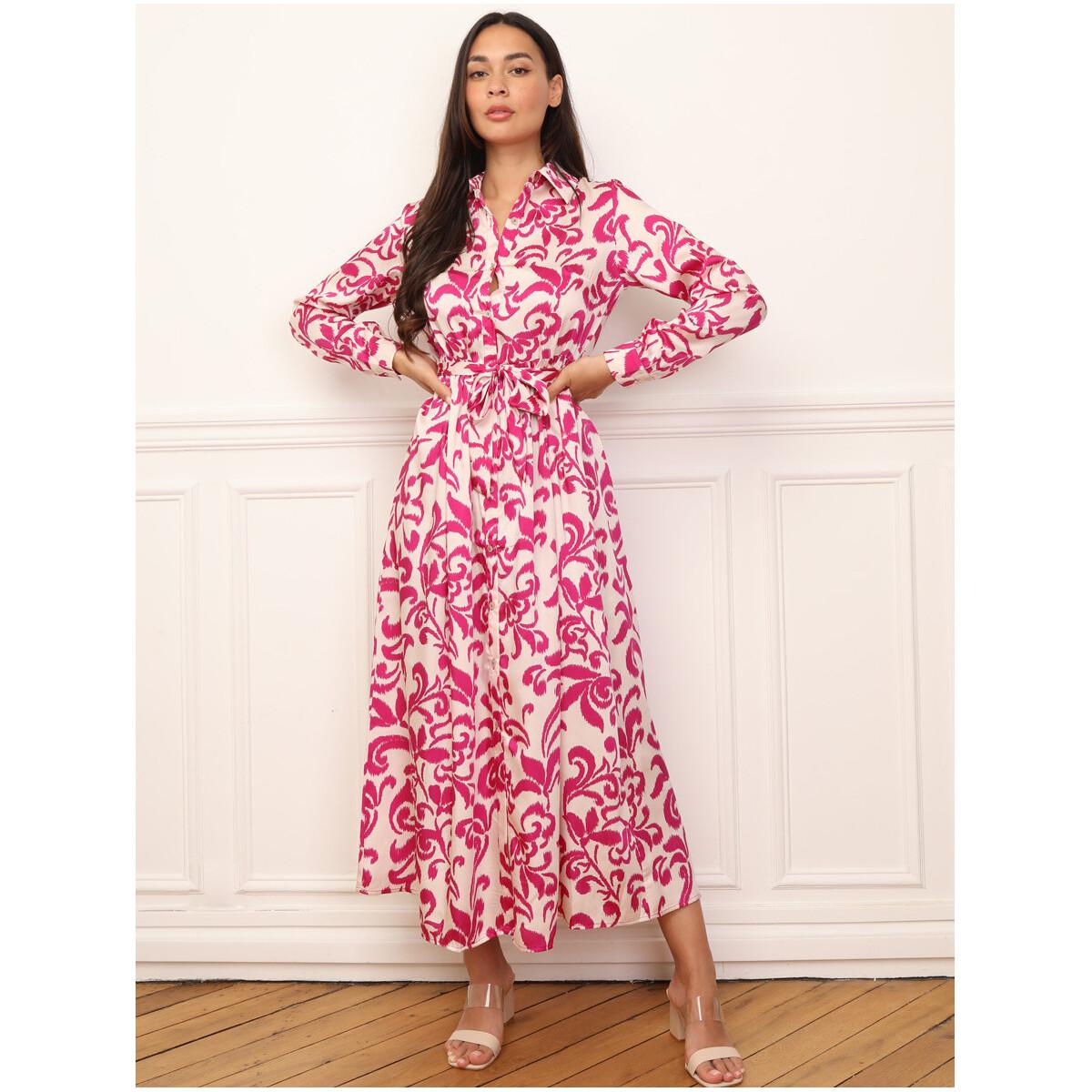 Robe rose la modeuse hotsell