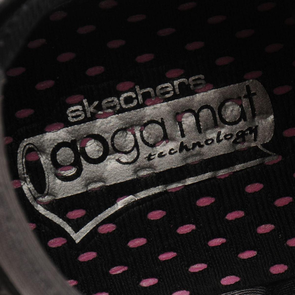 skechers go step print ladies trainers