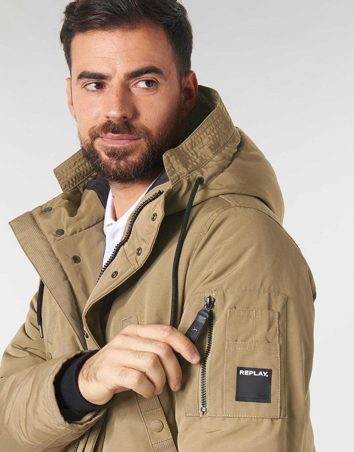 replay parka jacket